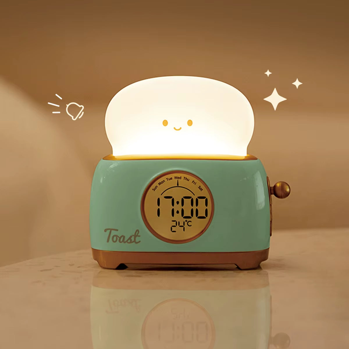 Toast Sunrise Alarm Clock and Night Light