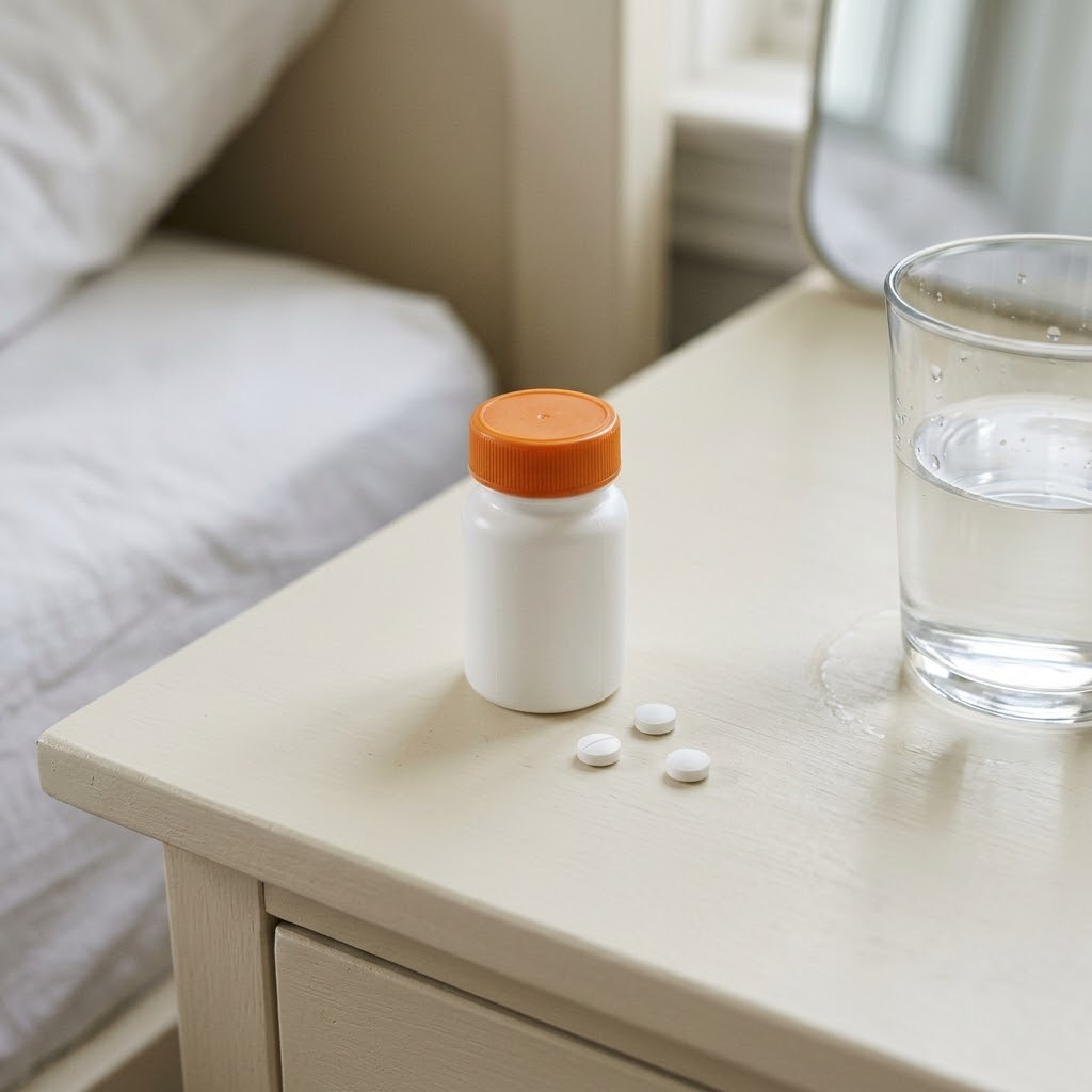 Nappe icon - ibuprofen bottle